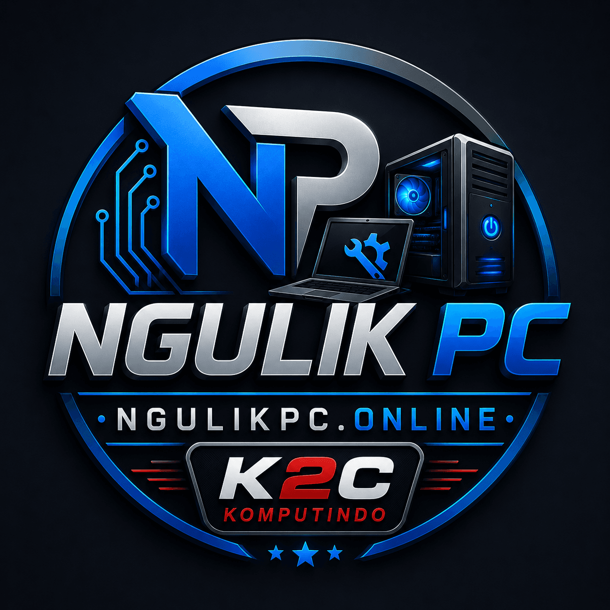 Logo Ngulik PC - K2C Komputindo